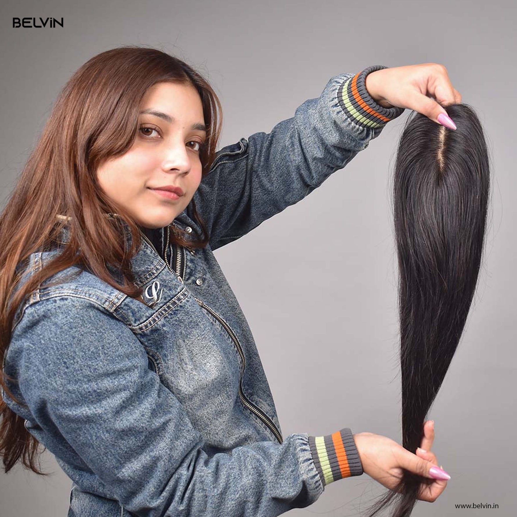 Silk Base Human Hair Topper 4.5*6Inc