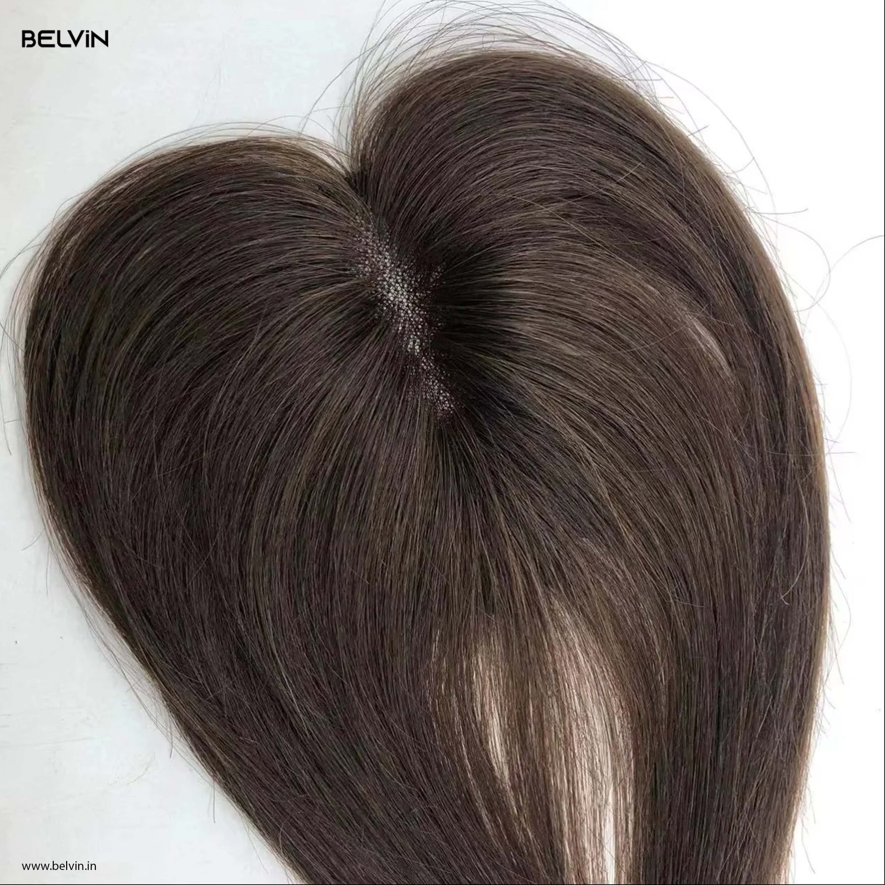 Swiss Lace Hair Topper for Women 2.6*4.5inch