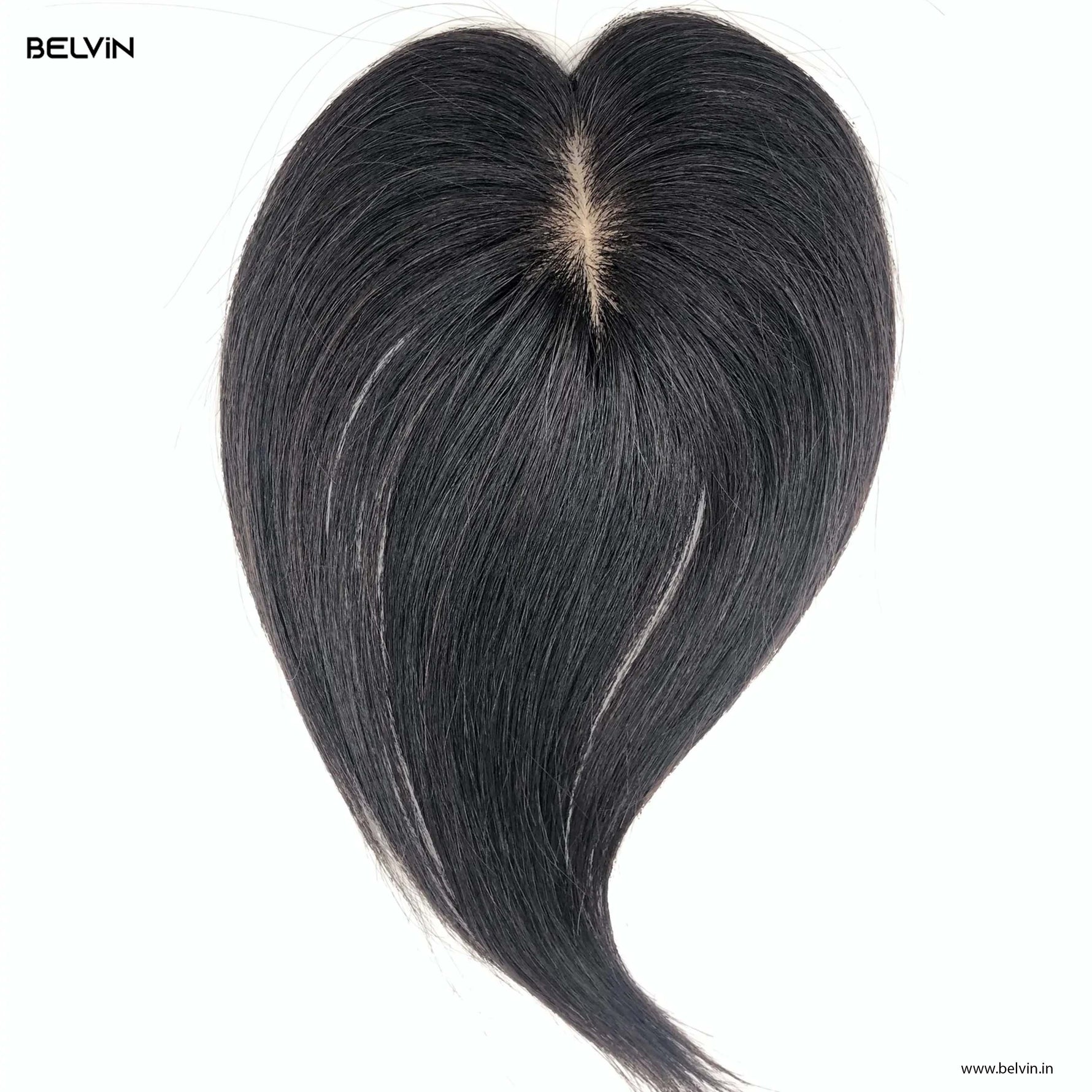 Mini Silk Base Scalp Hair Topper 3*4Inc