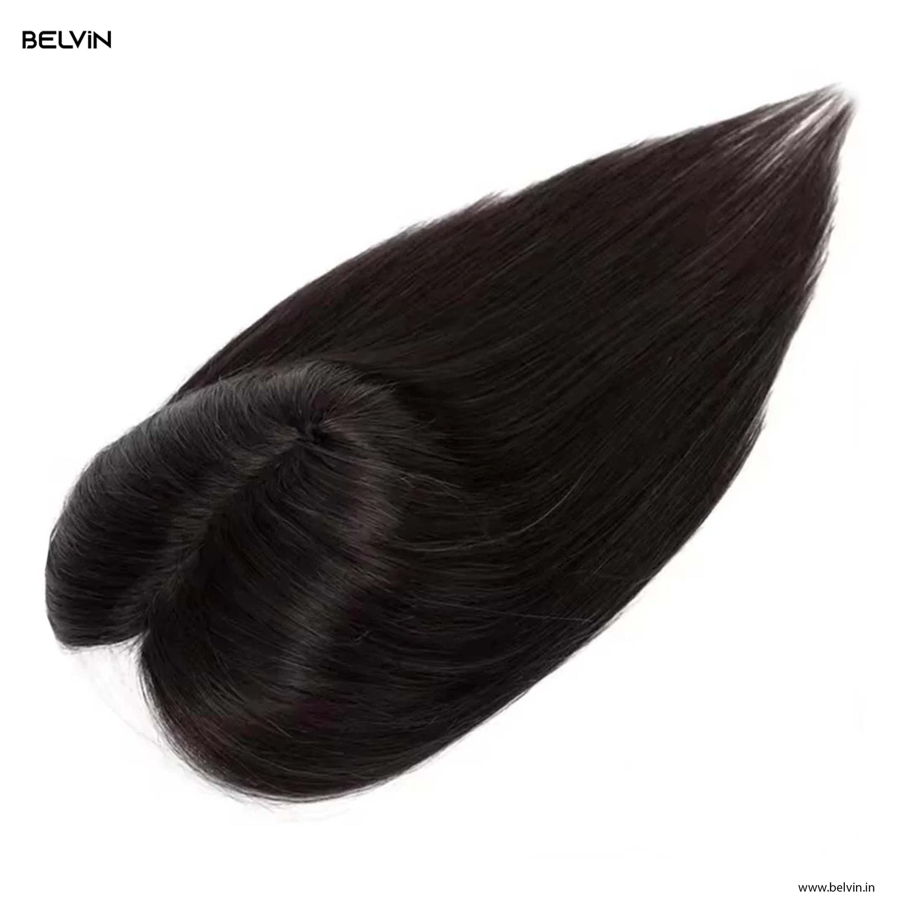 Invisible Human Hair Lace Topper - 14 Inch