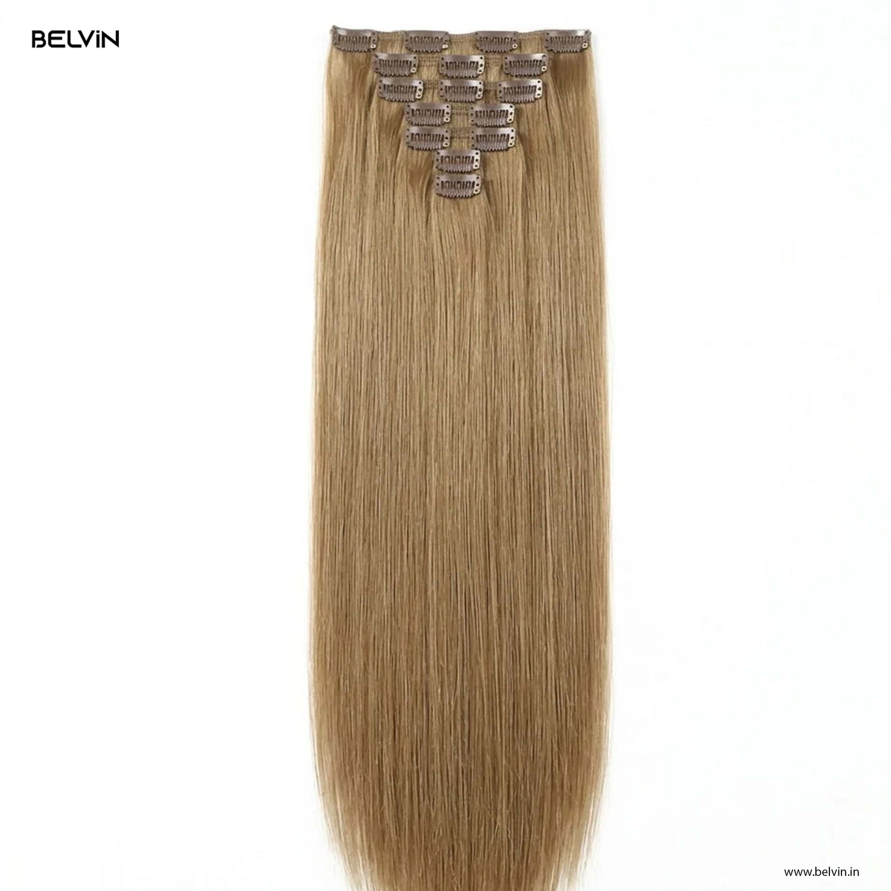 7 Pcs Set 16 Clip In Hair Extensions (Straight)