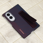 Carbon Weave Fold Stand Case