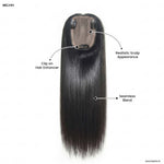 Silk Base Human Hair Topper 3*5Inc