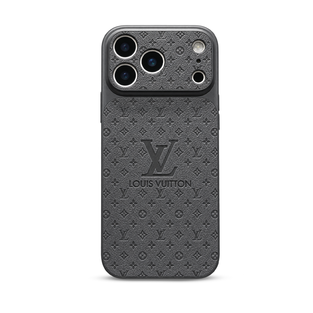 Luxury Monogram Leather Phone Cover
