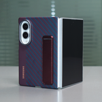 Carbon Weave Fold Stand Case