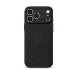 Luxury Monogram Leather Phone Cover