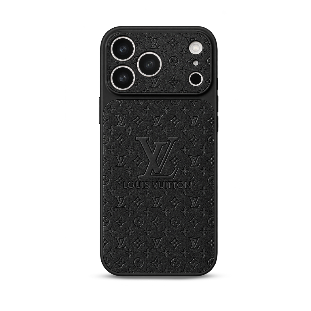 Luxury Monogram Leather Phone Cover