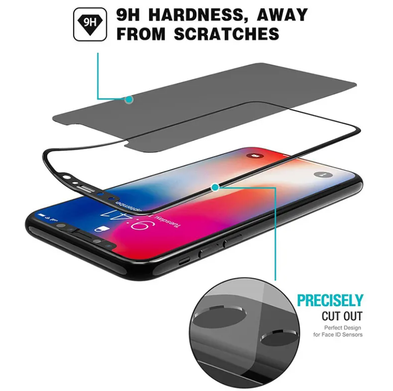 iPhone 14 Pro Anti-Peeping Privacy Tempered Glass