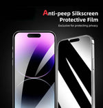 iPhone 14 Series Anti-Peeping Privacy Tempered Glass