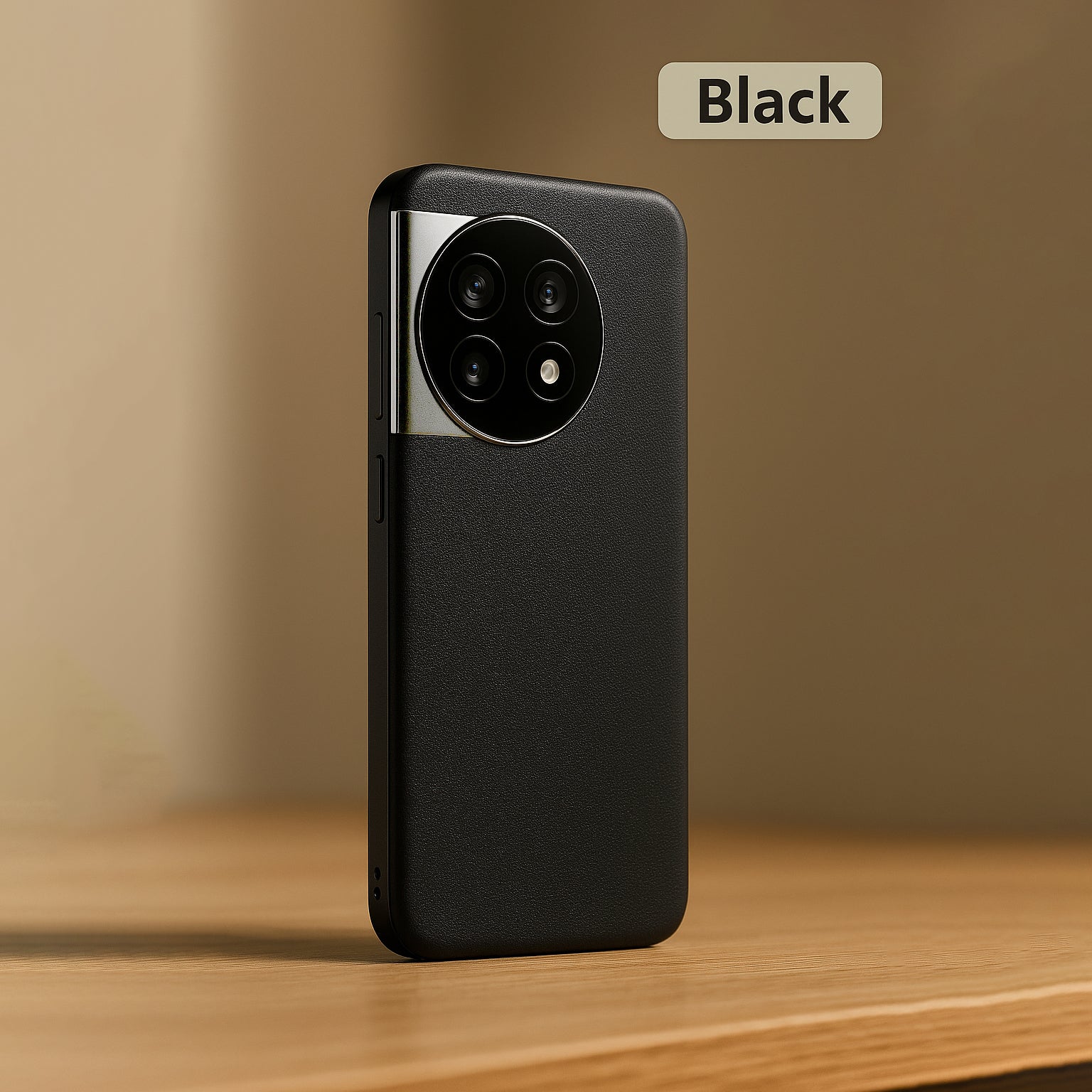 OnePlus - Lux Chrome Edge Leather Case