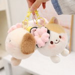 Blush Kitty keychain - Pink