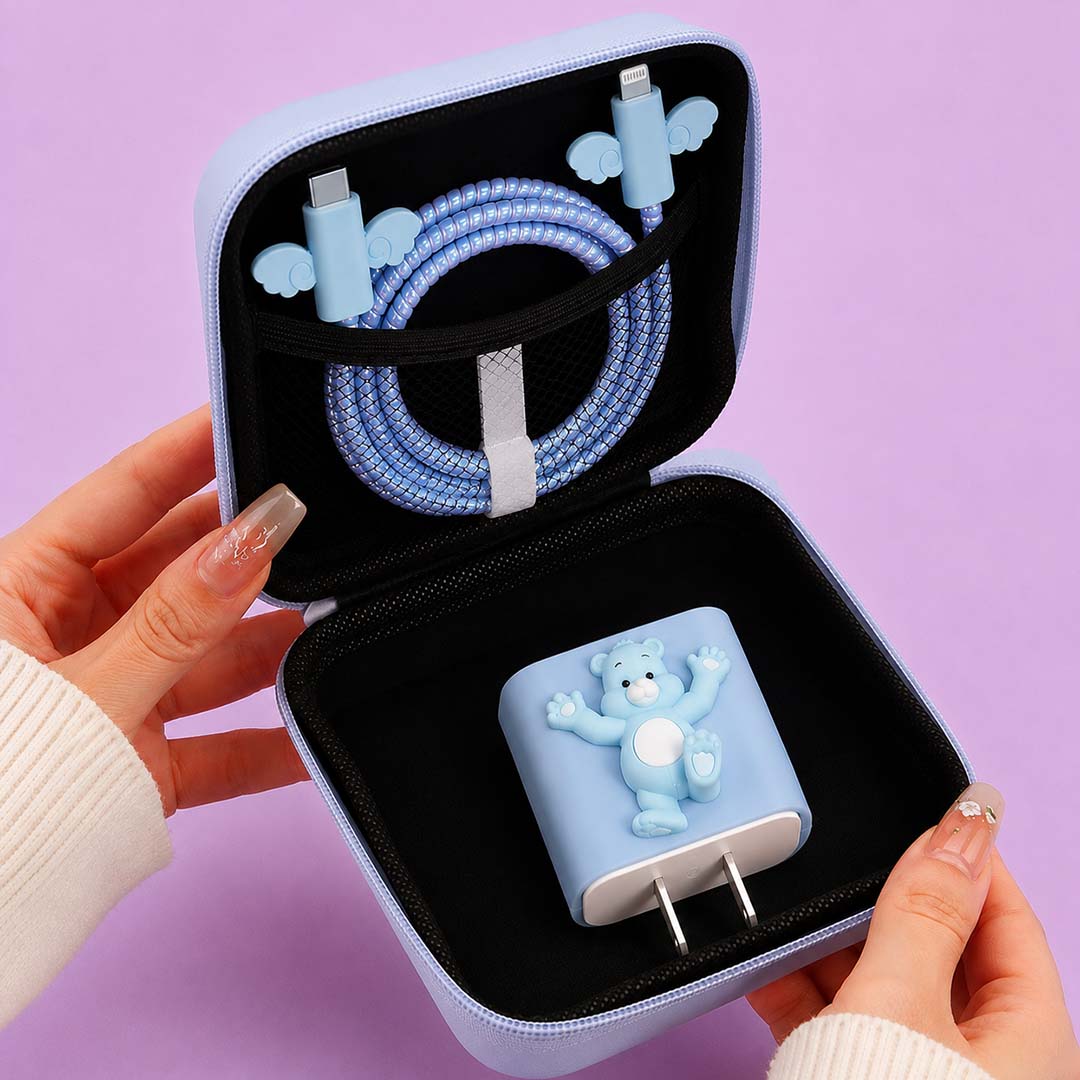 Bow Organizer & Adapter Kit Set - Sky Blue