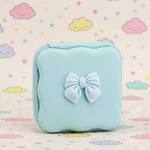 Bow Knot Mini Storage Bag - Sky Blue