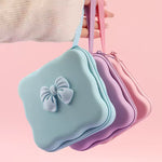 Bow Knot Mini Storage Bag - Sky Blue