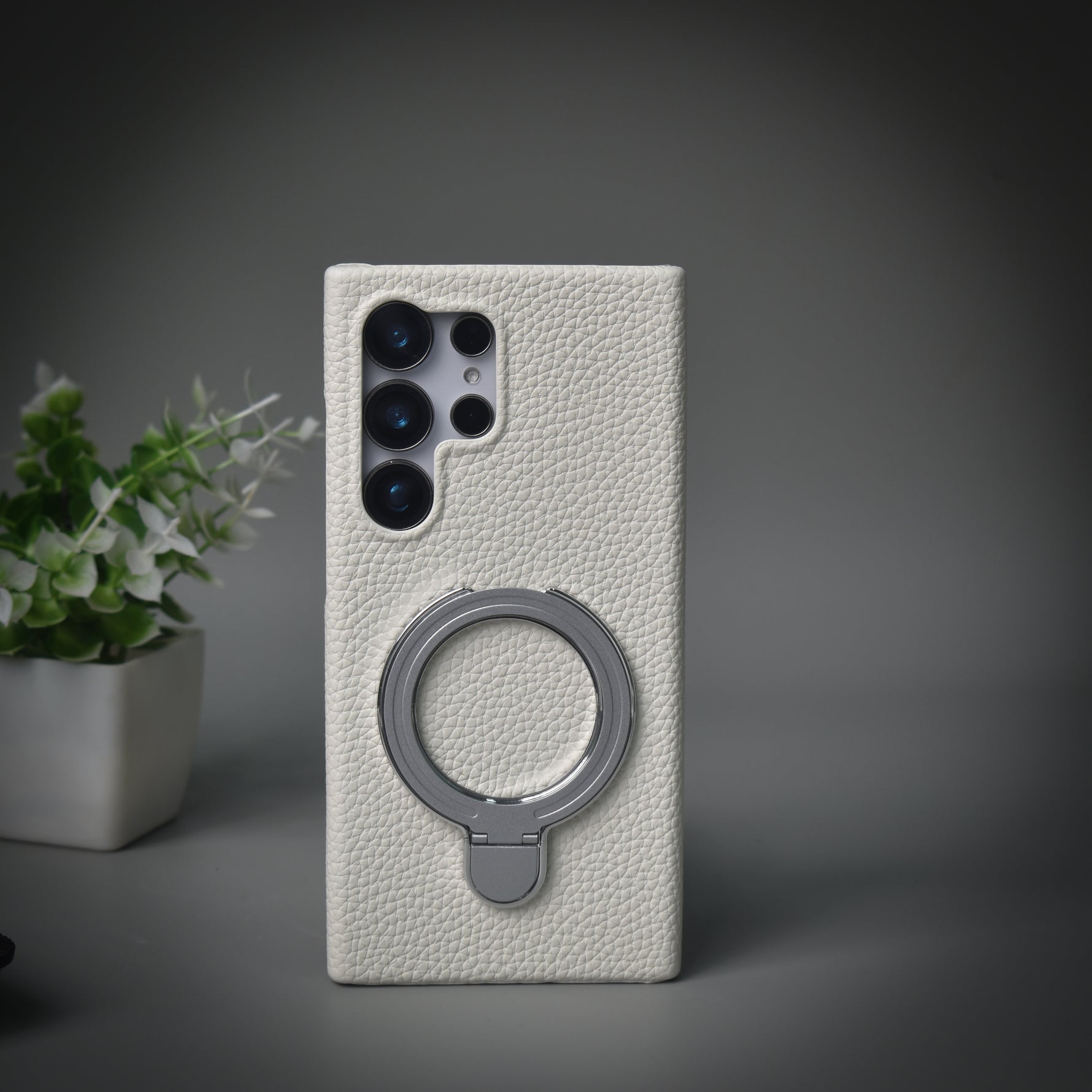 Luxe Leather Ring Case - Galaxy