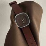 SquareFlex Silicone Strap Watch