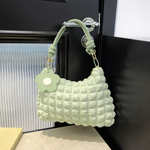 Soft Petal Elegance Bag - Green