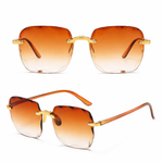 PrismFold Case With Sunglasses  - Black Gold
