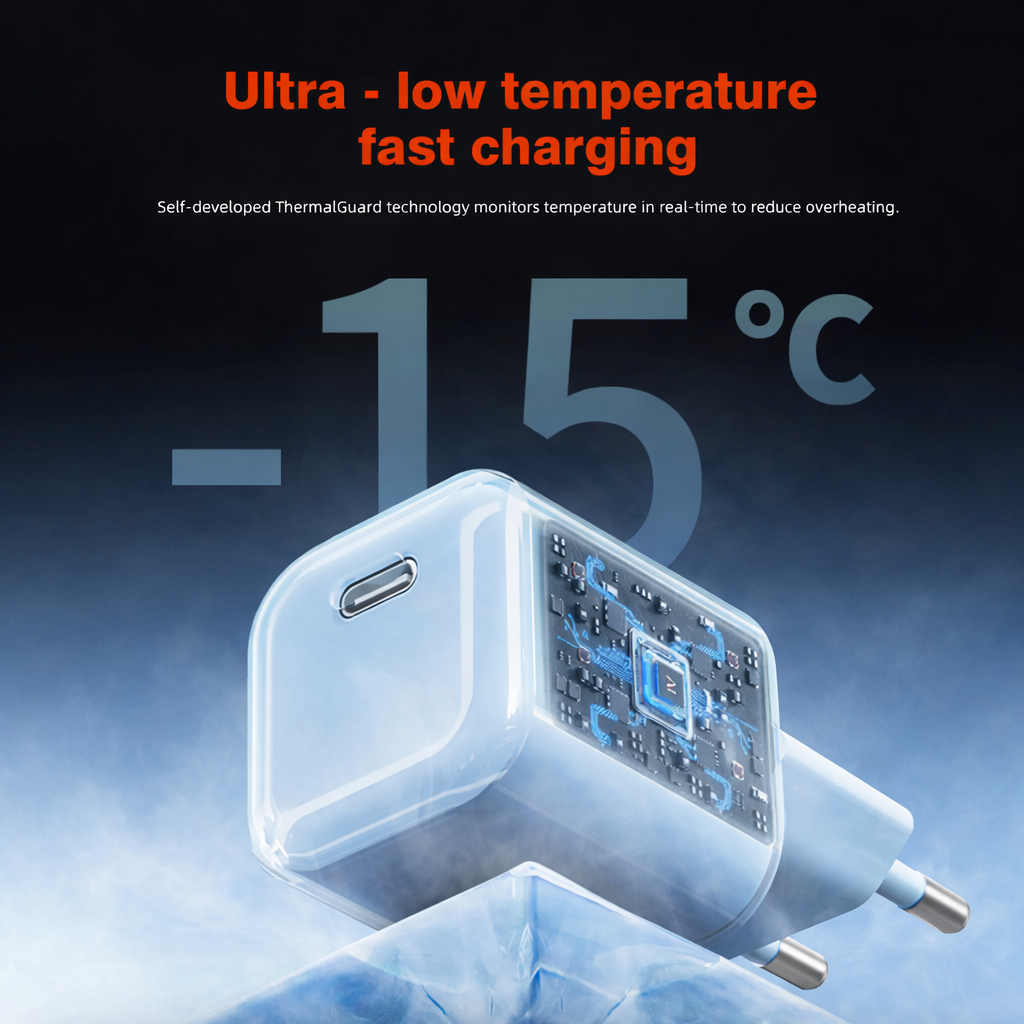 AeroBlock Fast Charge Adapter - Blue