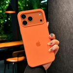 Silicone Logo Case - Orange