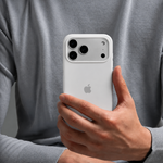 Silicone Logo Case - White