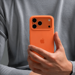 Silicone Logo Case - Orange