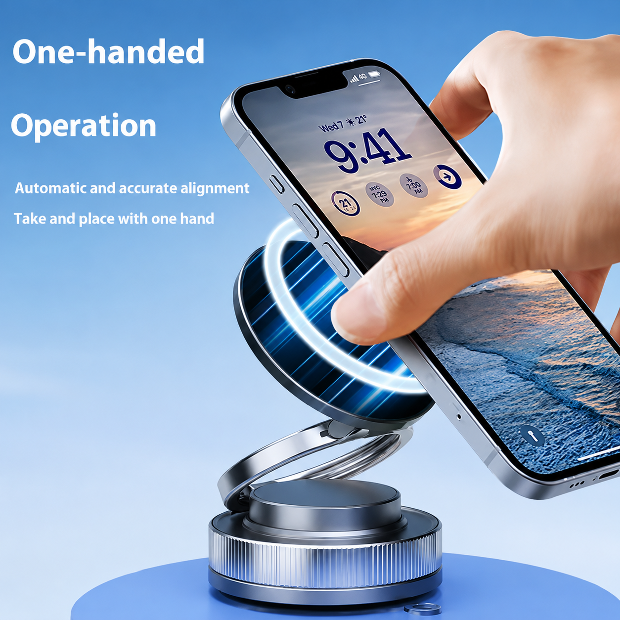 Vacuum Suction Magnetic Holder