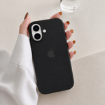 Silicone Logo Black Case - iPhone 17 Series