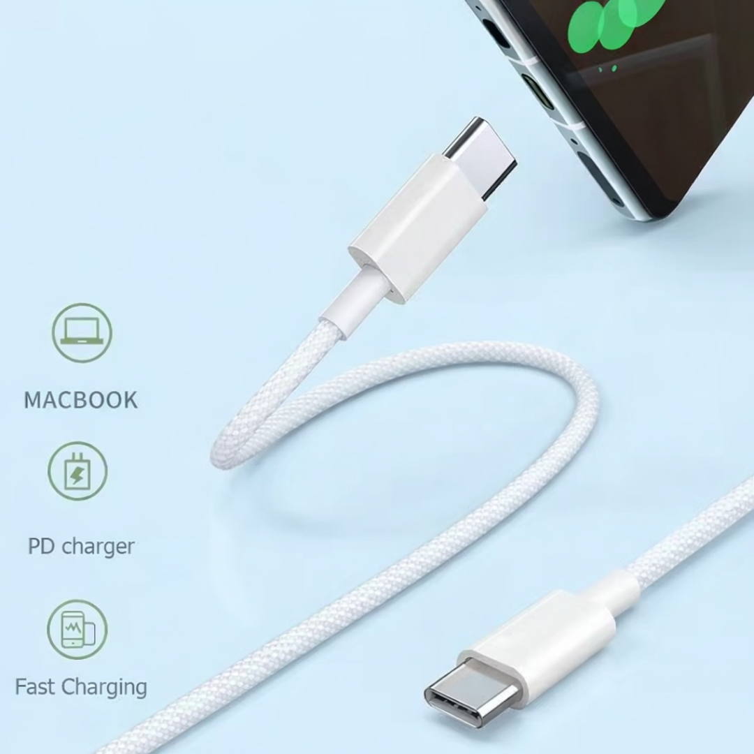 NeoStrand Type-C Charge Cable - White