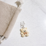 Mini Bear Dust Protector Plug - Beige