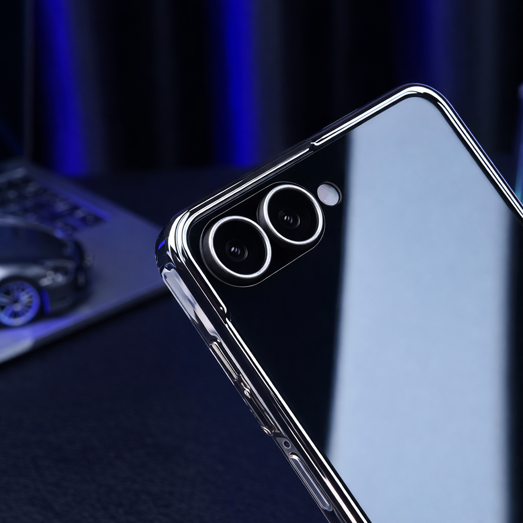 ClearAura Flip Case - Galaxy