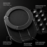 Compact Suction Magnetic Phone Mount