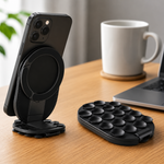Compact Suction Magnetic Phone Mount