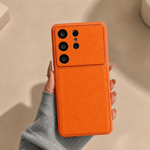 Premium Leather Texture Case - Samsung