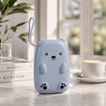 Bear Cartoon Built In Cable Power Bank 10,000 mAh