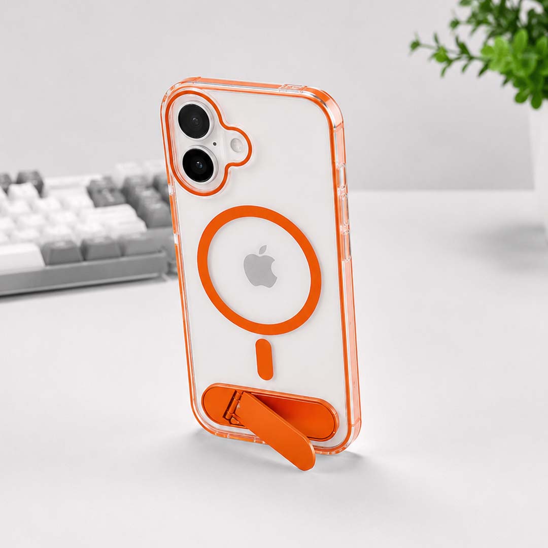 Clear Edge MagKick Case - iPhone 16