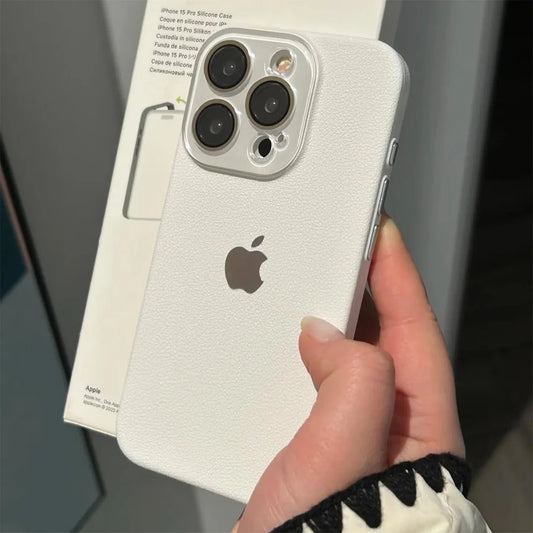 Clear Guard Lychee Logo Case – iPhone