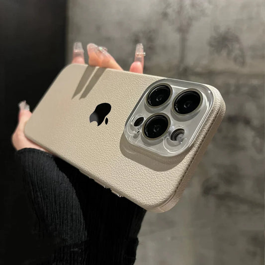 Clear Guard Lychee Case - IPhone