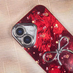 Crimson Royale Bow Case - iPhone