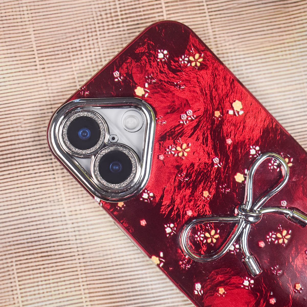Crimson Royale Bow Case - iPhone