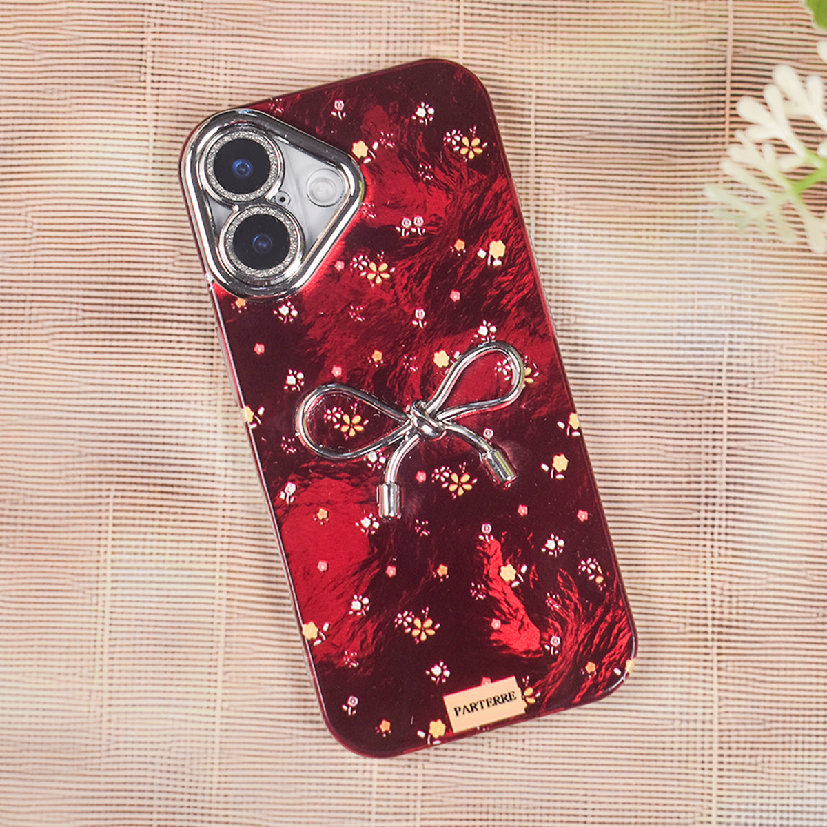 Crimson Royale Bow Case - iPhone