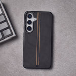Midnight Grain Leather Case – Galaxy