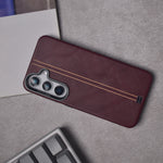 Midnight Grain Leather Case – Galaxy