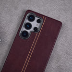 Midnight Grain Leather Case – Galaxy