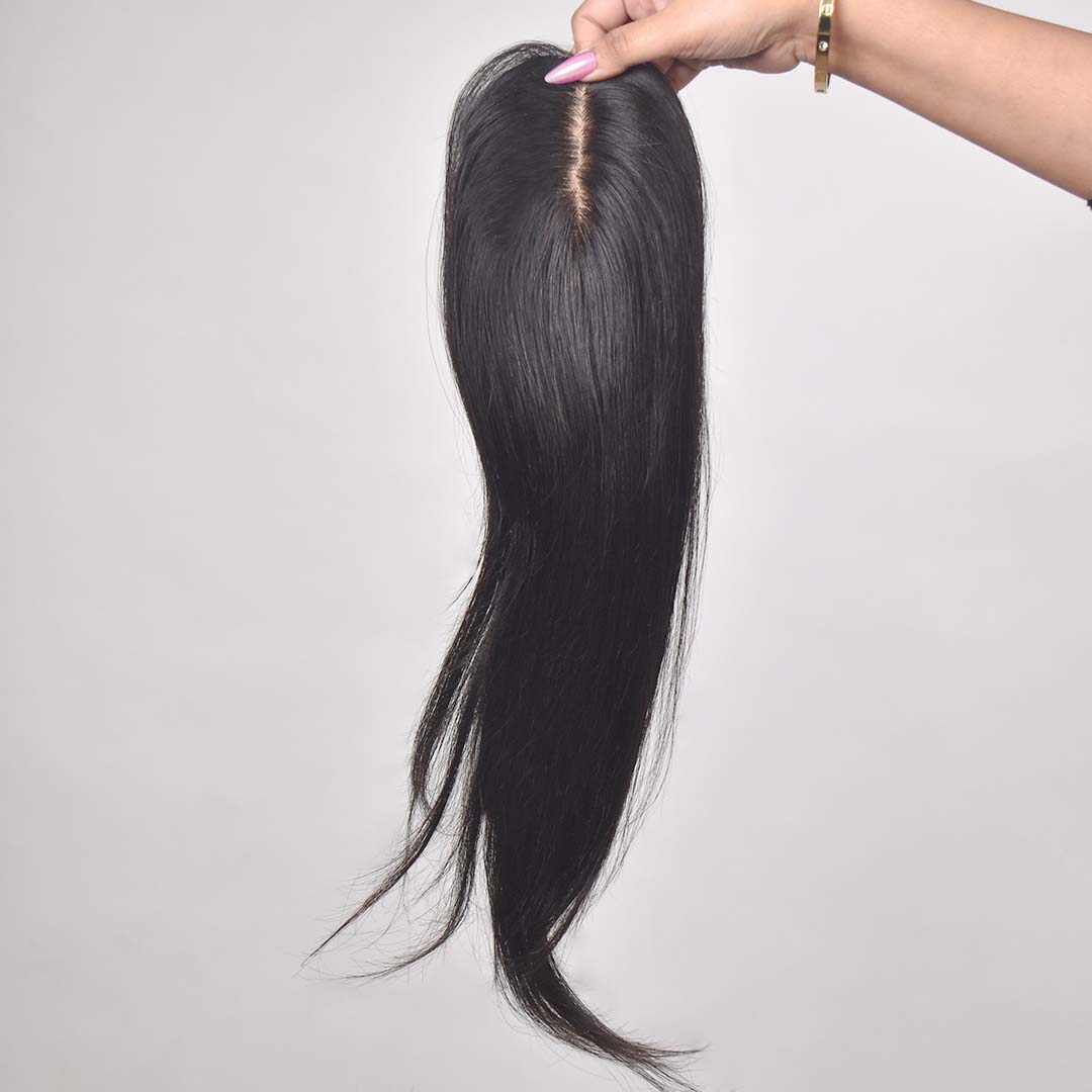 Silk Base Human Hair Topper 2.5Inc*5Inc