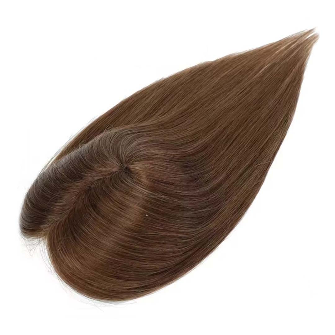 Invisible Human Hair Lace Topper - 18 Inch