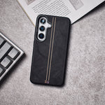 Midnight Grain Leather Case – Galaxy
