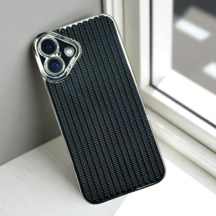iPhone - Textured Weave Luxe Case