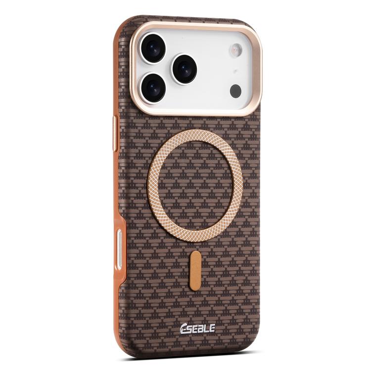 Magnetic Woven Leather Case - iPhone