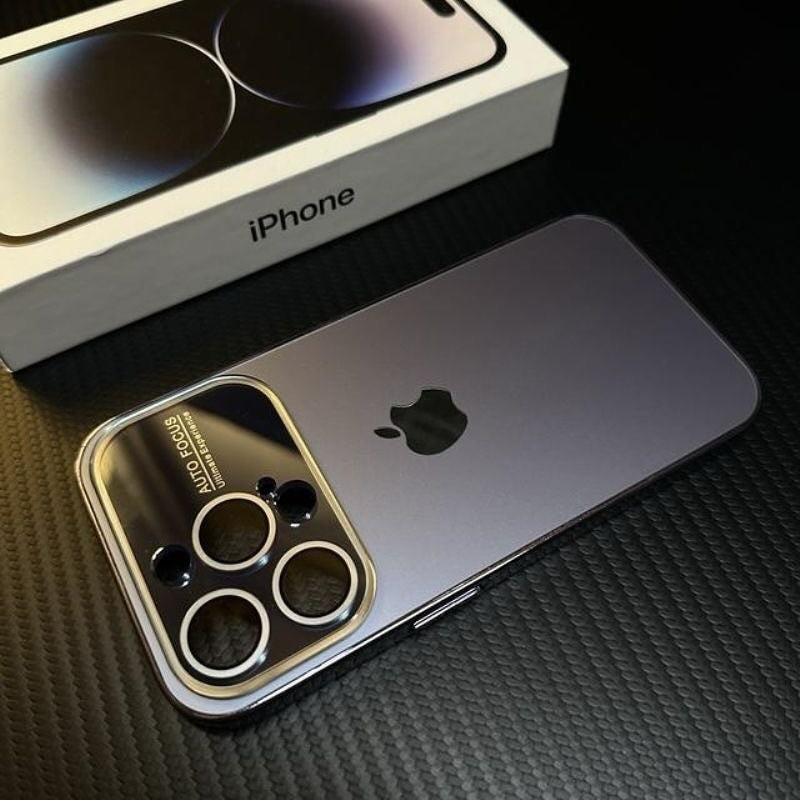 Electroplated Chrome Lens Case